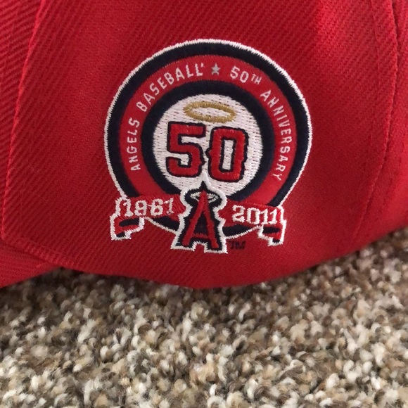 Angels 50th anniversary baseball cap - Picture 3 of 7